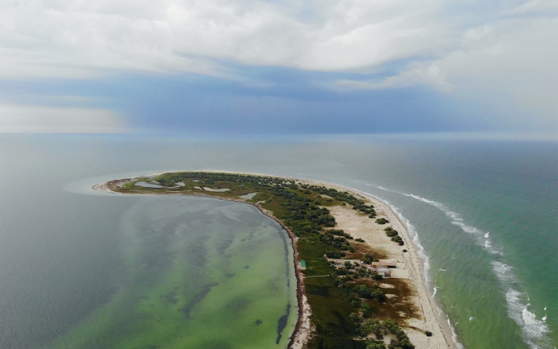Dzharylhach Island land-and-ferry Transportation / for DIY-Camping Lovers-0