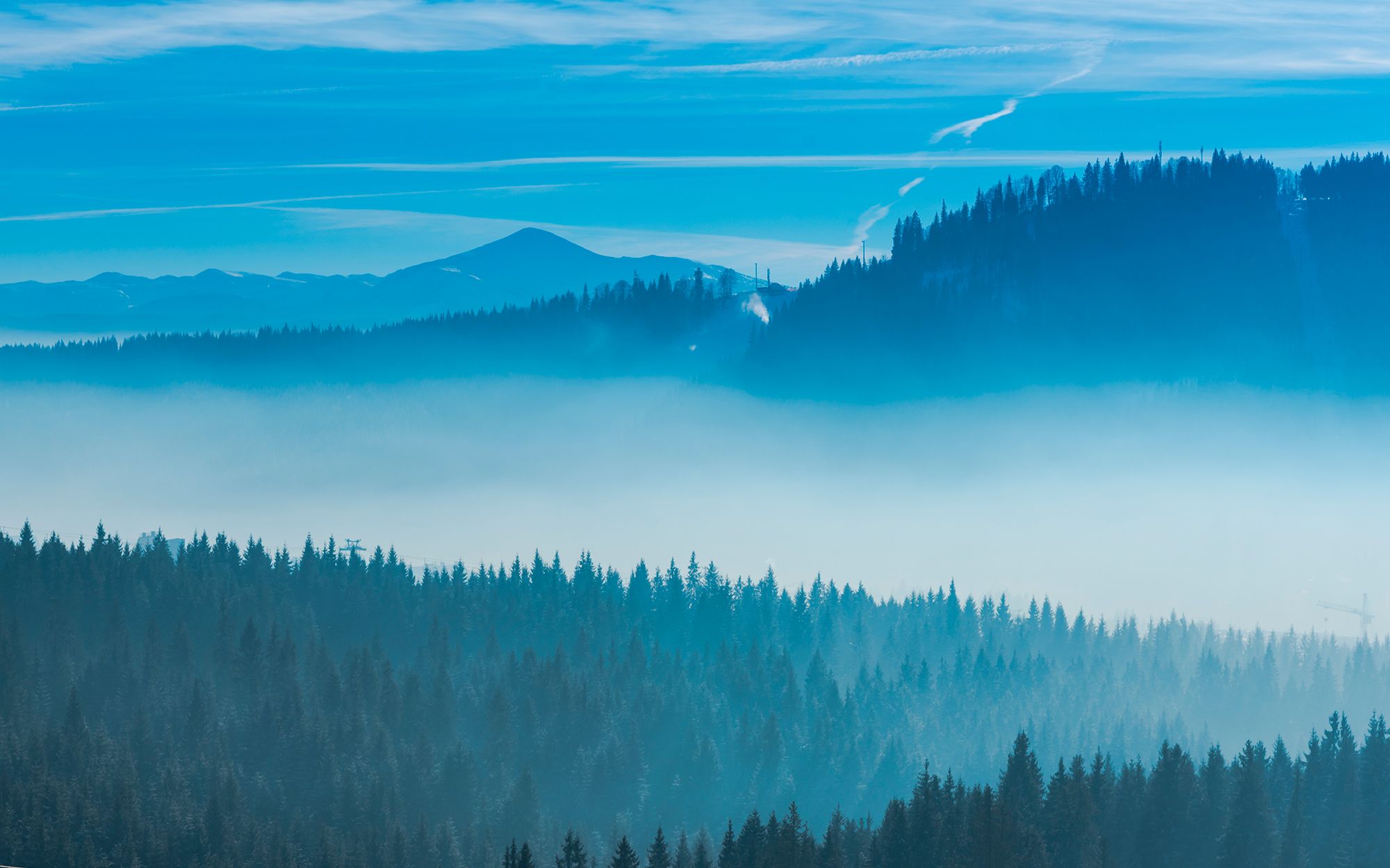 The view of Hoverla | Bukovel ski resort